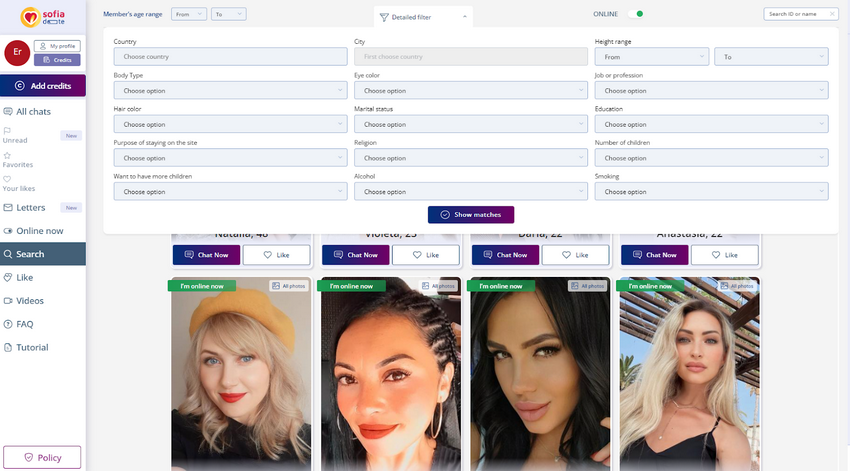 SofiaDate Internet Dating Website Review 2026